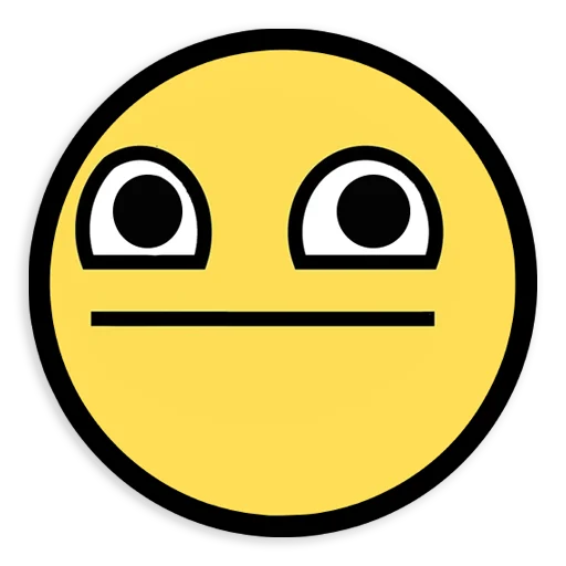 😐 Стикер «Awesome» для Telegram
