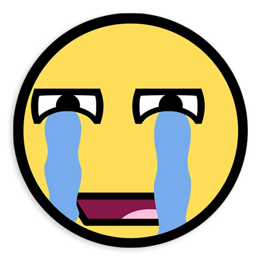 😭 Стикер «Awesome» для Telegram