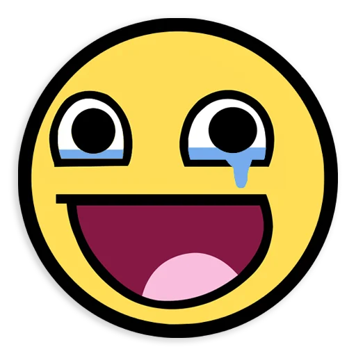 😃 Стикер «Awesome» для Telegram