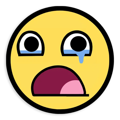 😩 Стикер «Awesome» для Telegram