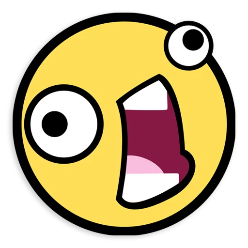 😵 Стикер «Awesome» для Telegram