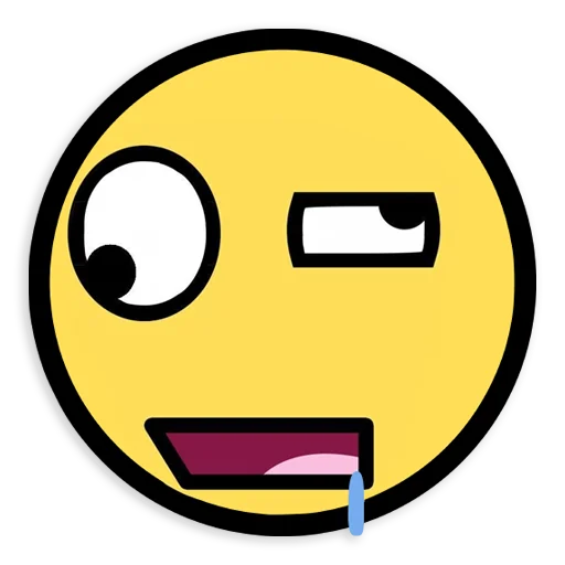 🥴 Стикер «Awesome» для Telegram