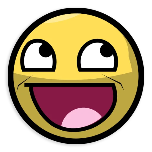 😀 Стикер «Awesome» для Telegram