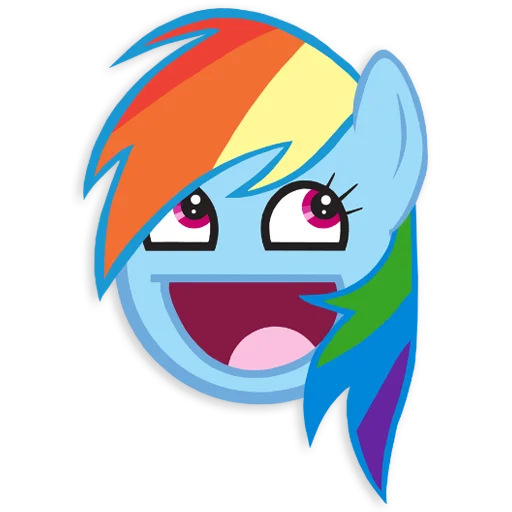 🦄 Стикер «Awesome» для Telegram