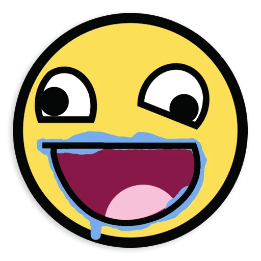 🤤 Стикер «Awesome» для Telegram