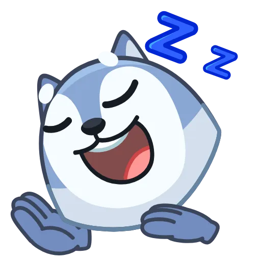 😴 Стикер «Wolf Awoo Emoji» для Telegram