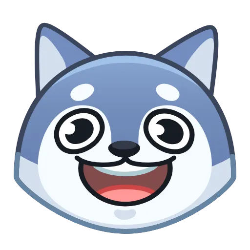Стикерпак Wolf Awoo Emoji для Telegram — скачать