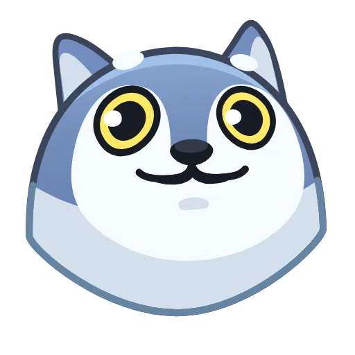 😝 Стикер «Wolf Awoo Emoji» для Telegram