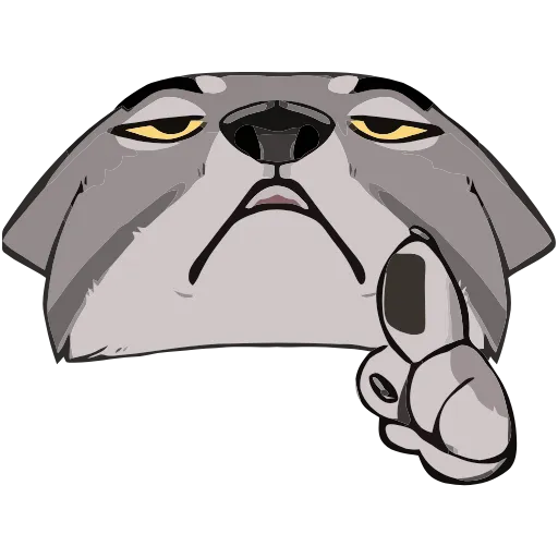 ☝ Эмодзи «Ауф» для Telegram