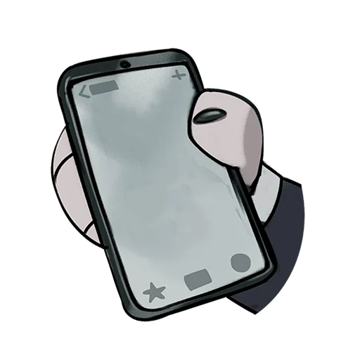 🤳 Стикер «Ауф Без Текста» для Telegram