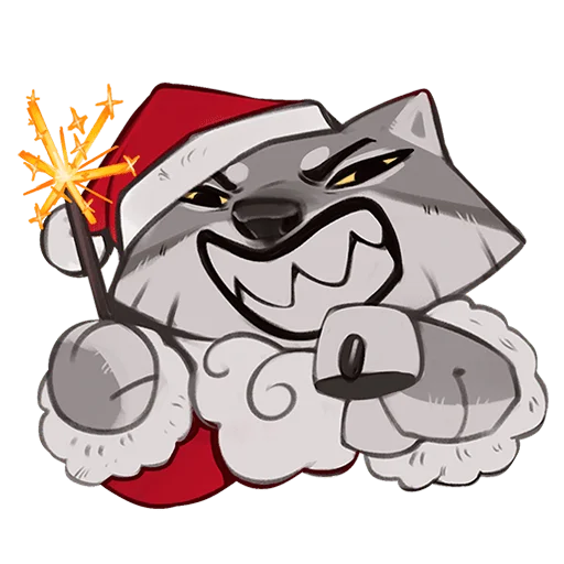 🎅 Стикер «Ауф Без Текста» для Telegram