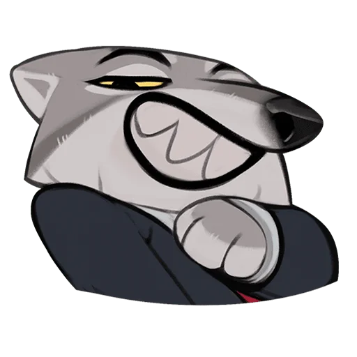 😁 Стикер «Ауф Без Текста» для Telegram