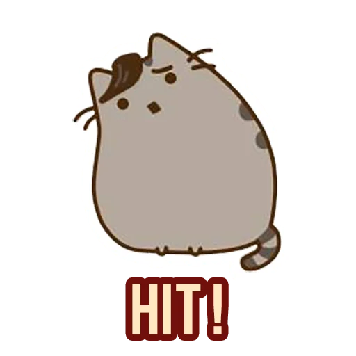 ⛔️ Стикер «Д7 pusheen» для Telegram