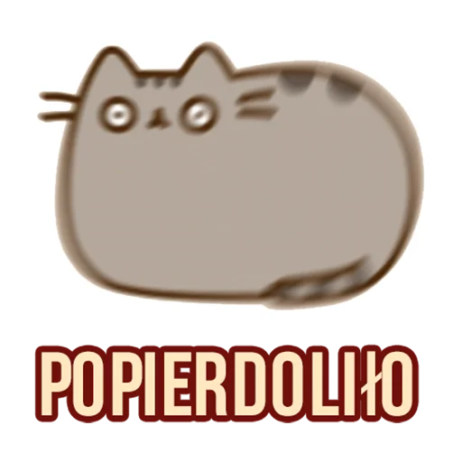 🙀 Стикер «Д7 pusheen» для Telegram