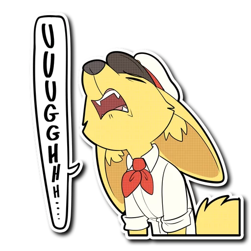 😫 Стикер «Axel Sparkster» для Telegram