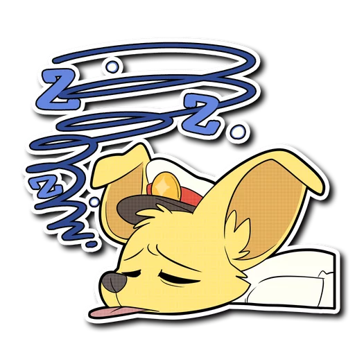💤 Стикер «Axel Sparkster» для Telegram