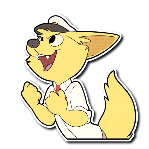 🔥 Стикер «Axel Sparkster» для Telegram
