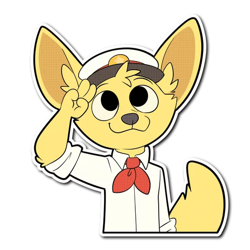 ✋ Стикер «Axel Sparkster» для Telegram