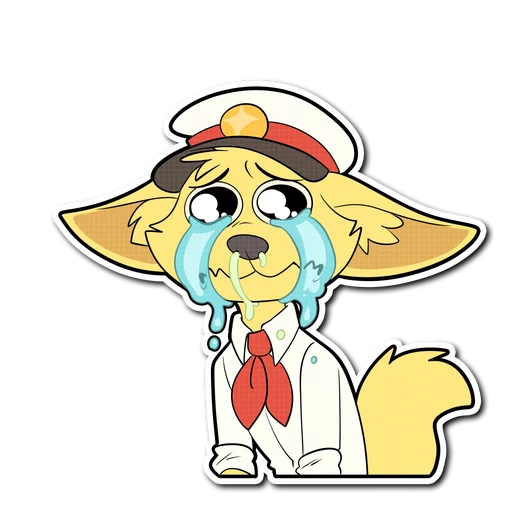 😭 Стикер «Axel Sparkster» для Telegram