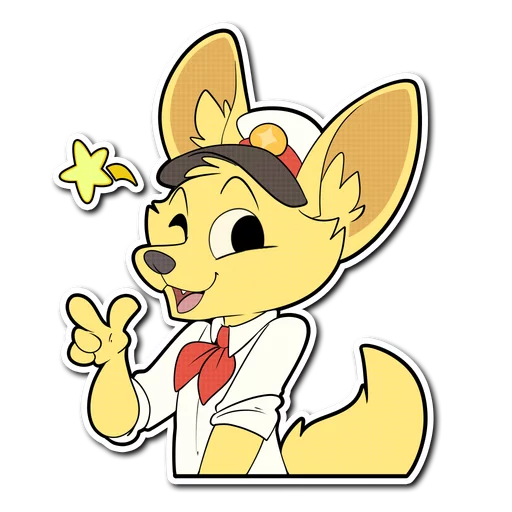 😉 Стикер «Axel Sparkster» для Telegram