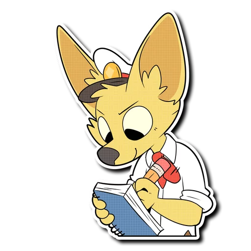 📘 Стикер «Axel Sparkster» для Telegram