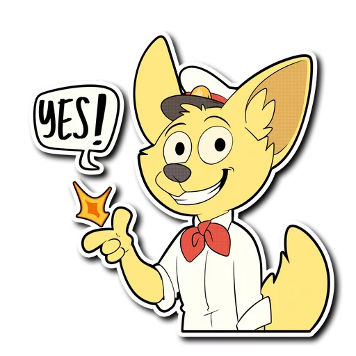 💥 Стикер «Axel Sparkster» для Telegram