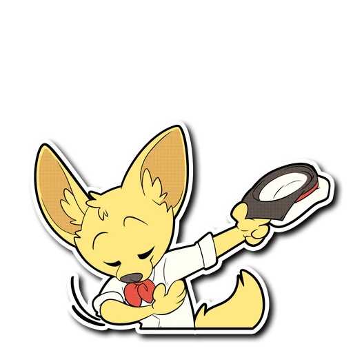 😌 Стикер «Axel Sparkster» для Telegram