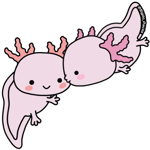 ❤️ Стикер «Axolote» для Telegram