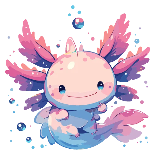💕 Стикер «Axolotl» для Telegram