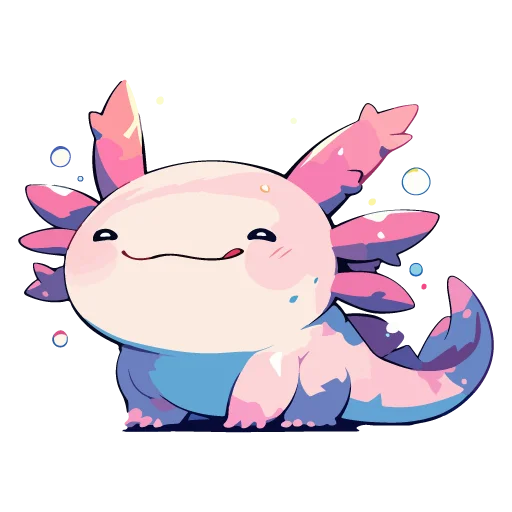 💕 Стикер «Axolotl» для Telegram