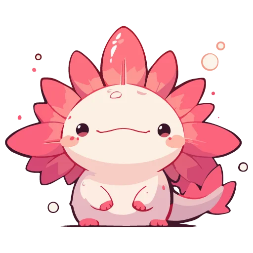 💕 Стикер «Axolotl» для Telegram