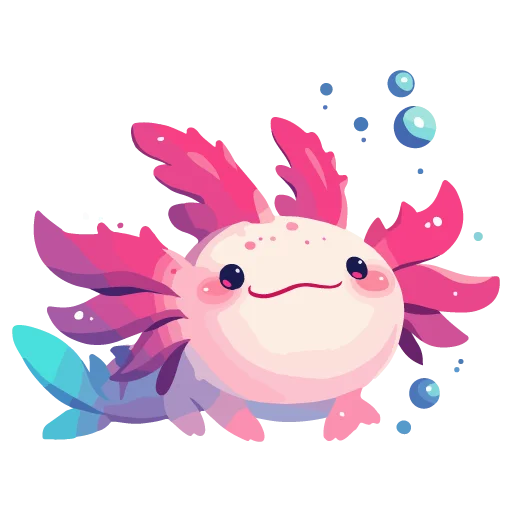 💕 Стикер «Axolotl» для Telegram