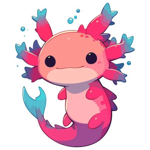 💕 Стикер «Axolotl» для Telegram