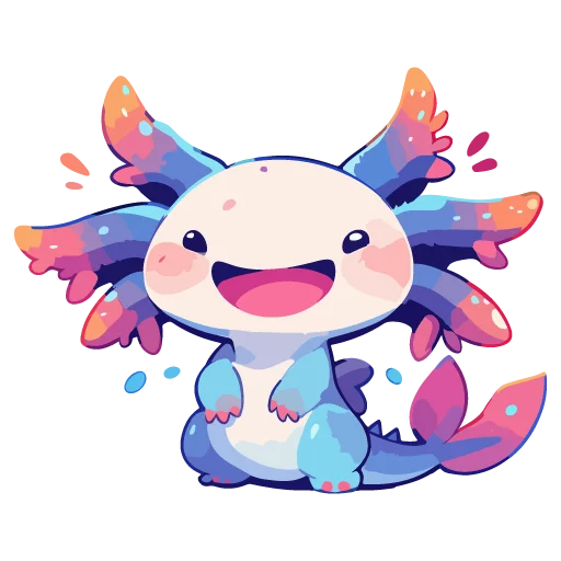 💕 Стикер «Axolotl» для Telegram