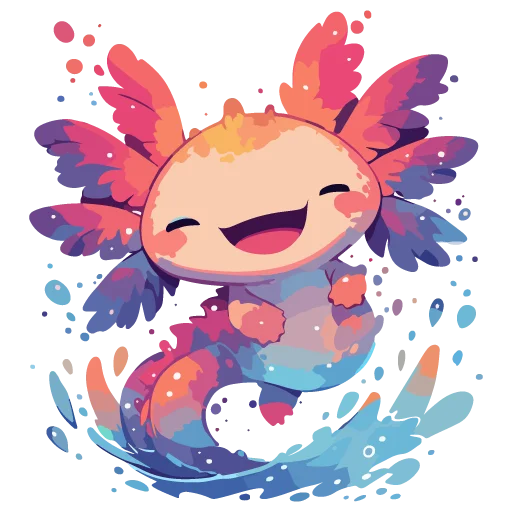 💕 Стикер «Axolotl» для Telegram