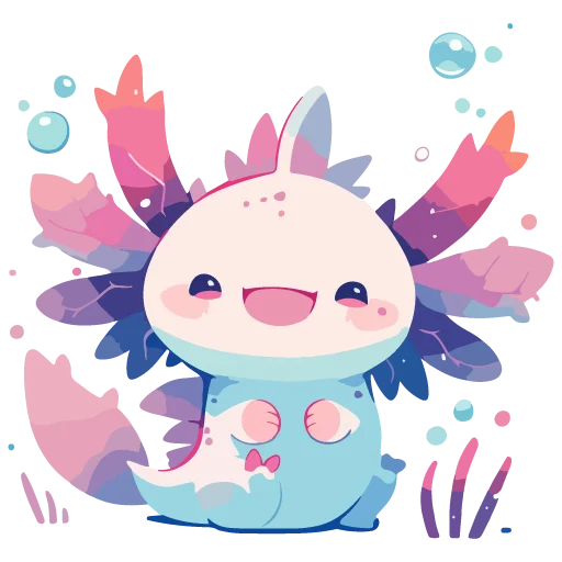 💕 Стикер «Axolotl» для Telegram
