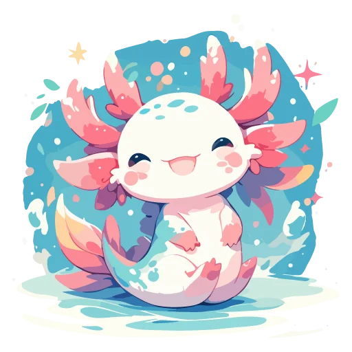 💕 Стикер «Axolotl» для Telegram
