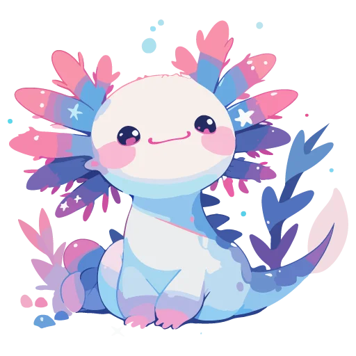 💕 Стикер «Axolotl» для Telegram