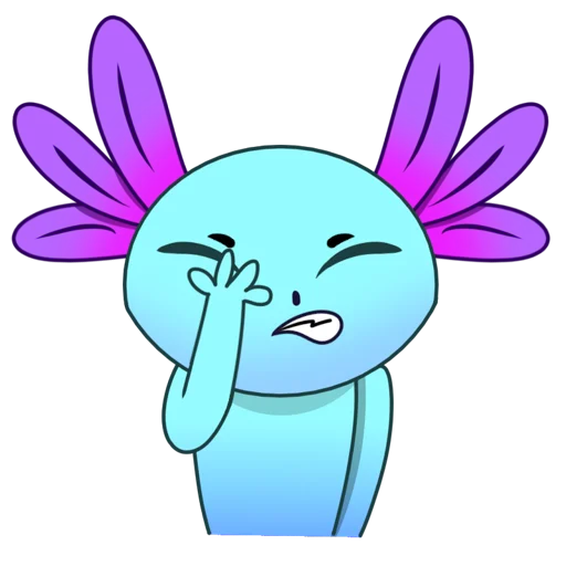 🤦‍♂️ Стикер «Axolotl Bep» для Telegram