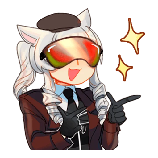 ✨ Стикер «Айя» для Telegram