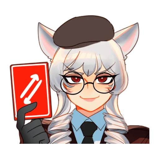 🃏 Стикер «Айя» для Telegram