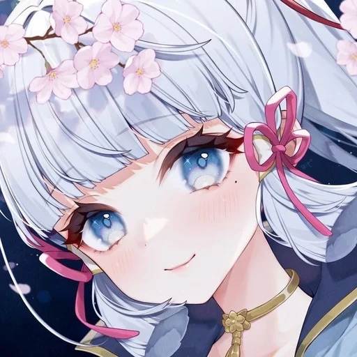 ☺️ Стикер «Камисато Аяка» для Telegram