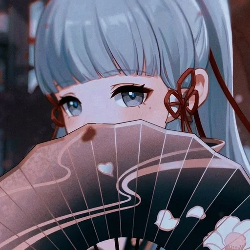🤭 Стикер «Камисато Аяка» для Telegram