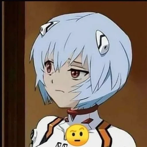 🤨 Стикер «rei ayanami» для Telegram