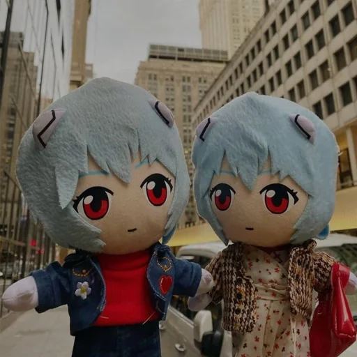 👫 Стикер «rei ayanami» для Telegram