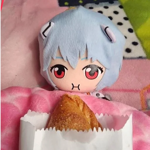 🦑 Стикер «rei ayanami» для Telegram