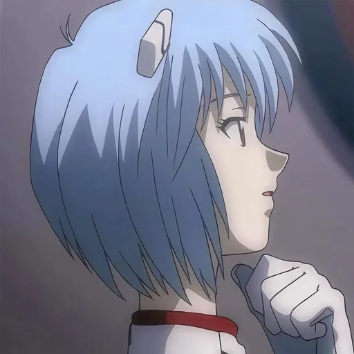 🤔 Стикер «rei ayanami» для Telegram