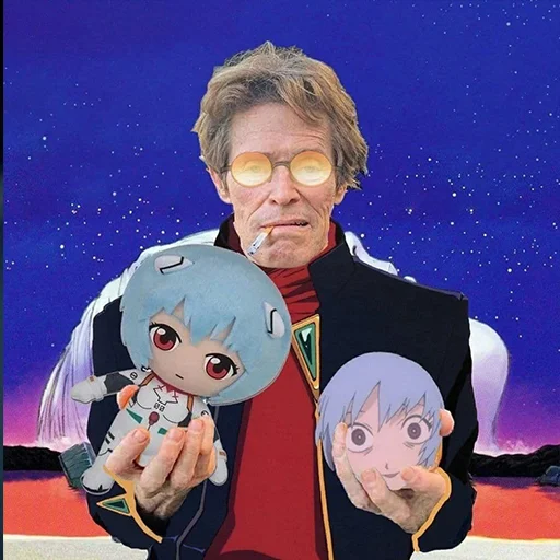 😎 Стикер «rei ayanami» для Telegram