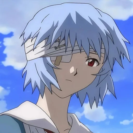 🤕 Стикер «rei ayanami» для Telegram