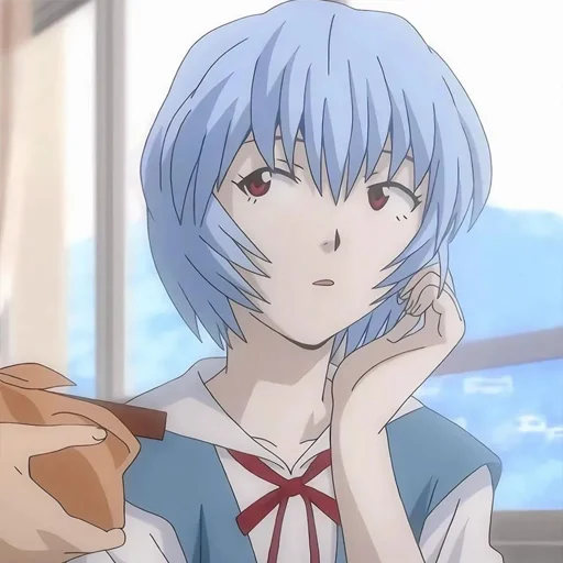 ❓ Стикер «rei ayanami» для Telegram